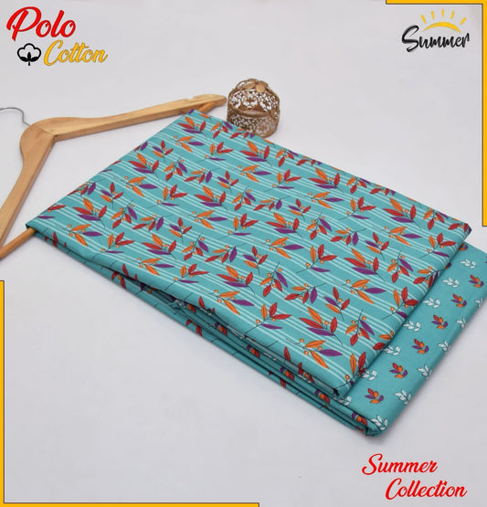 2Pcs Cotton Printed