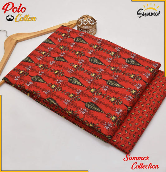 2Pcs Cotton Printed