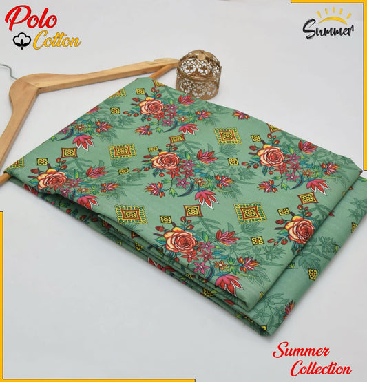 2Pcs Cotton Printed